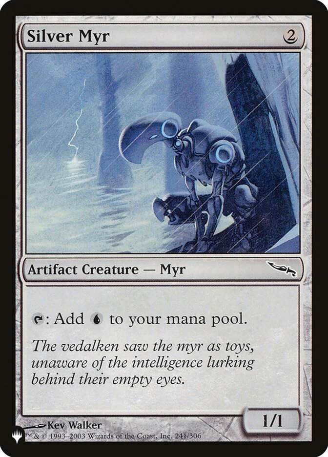 Silver Myr - The List (PLST)