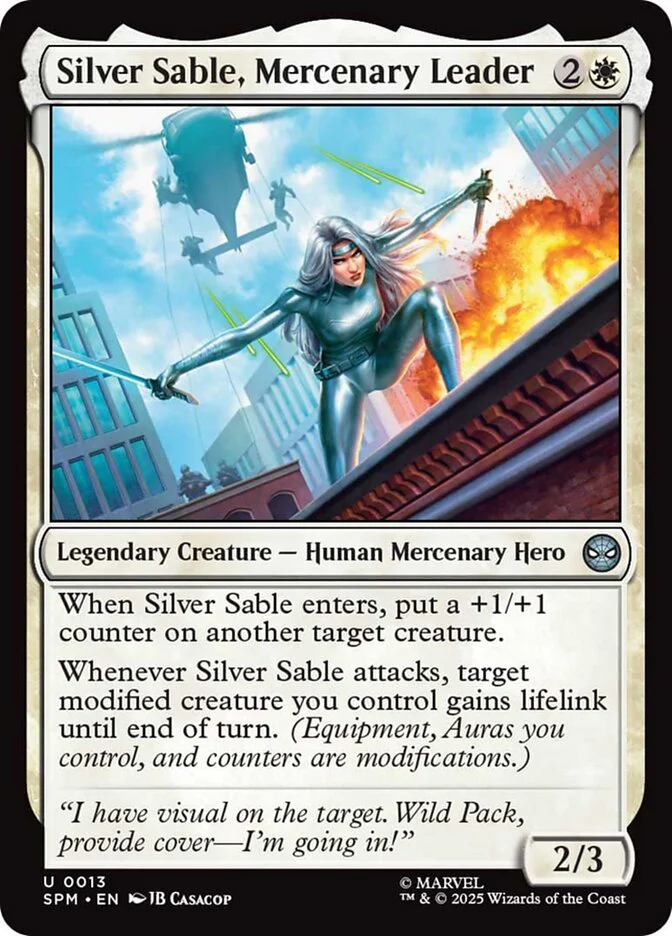Silver Sable, Mercenary Leader (13) - Marvel's Spider-Man (SPM)