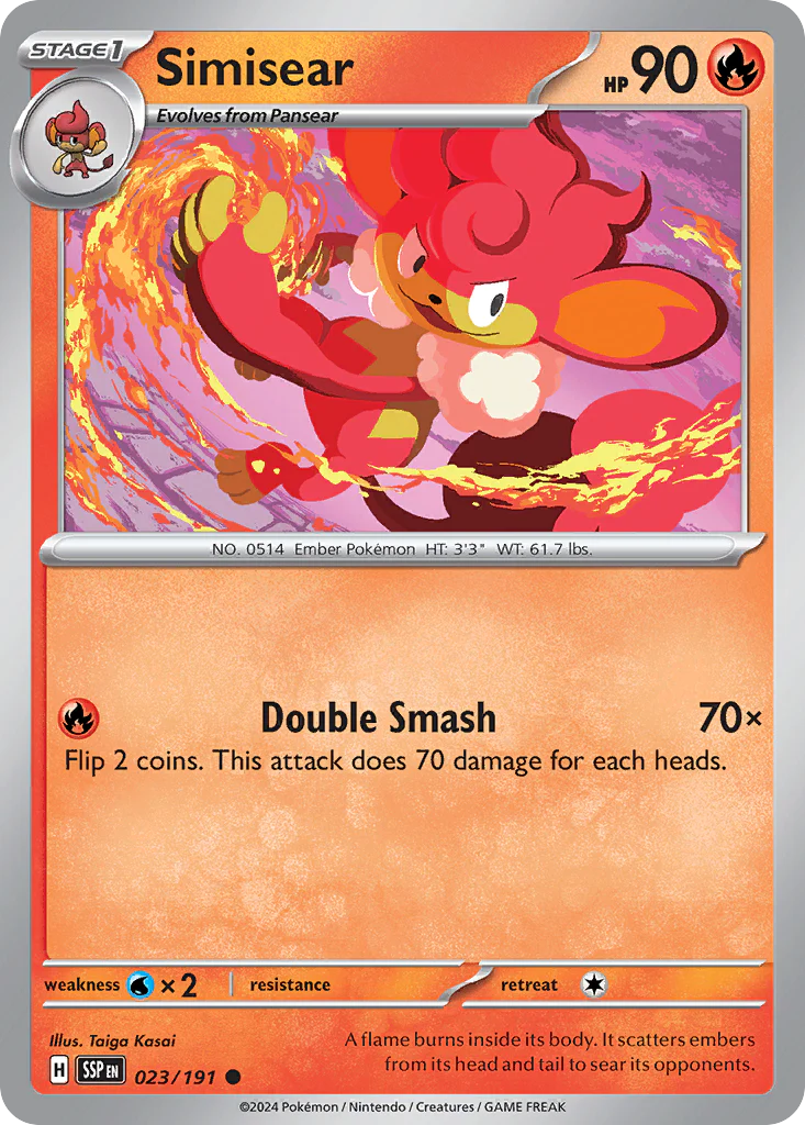 Simisear (23/191) - Surging Sparks (SSP)