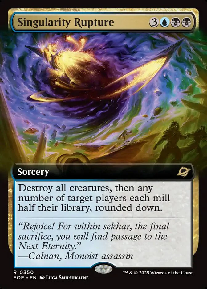 Singularity Rupture (350) - [Extended Art] Edge of Eternities (EOE)