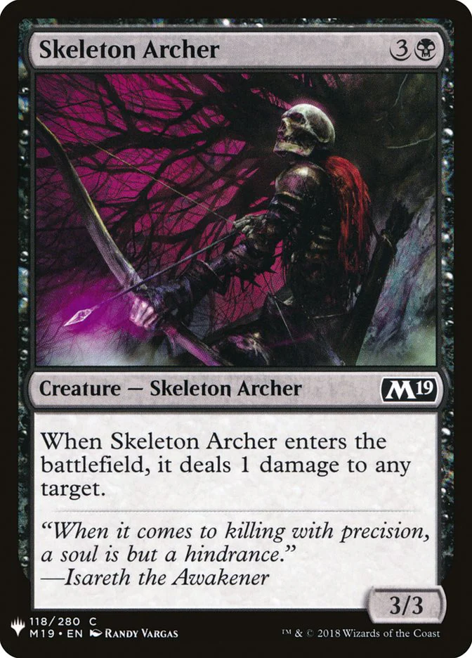 Skeleton Archer - The List (PLST)