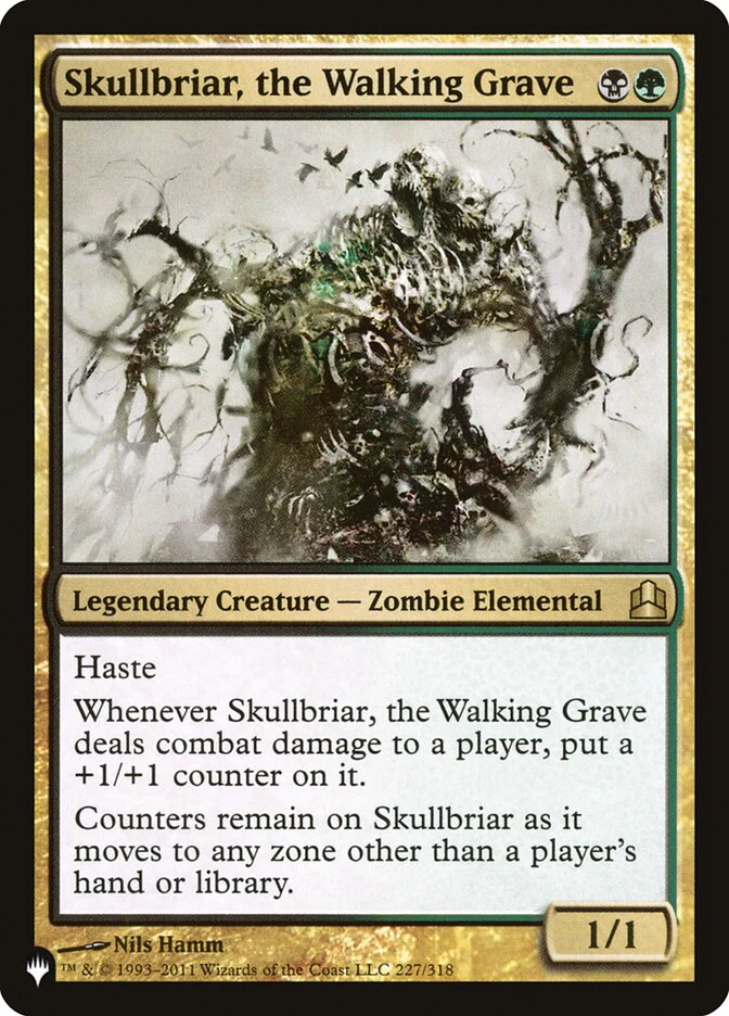 Skullbriar, the Walking Grave - The List (PLST)