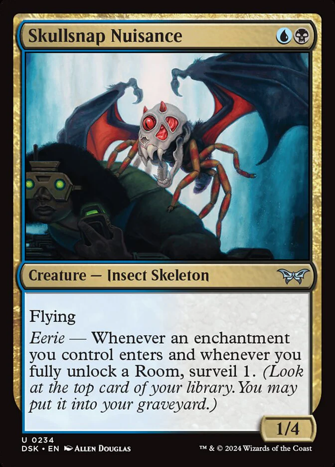 Skullsnap Nuisance - [Foil] Duskmourn: House of Horror (DSK)