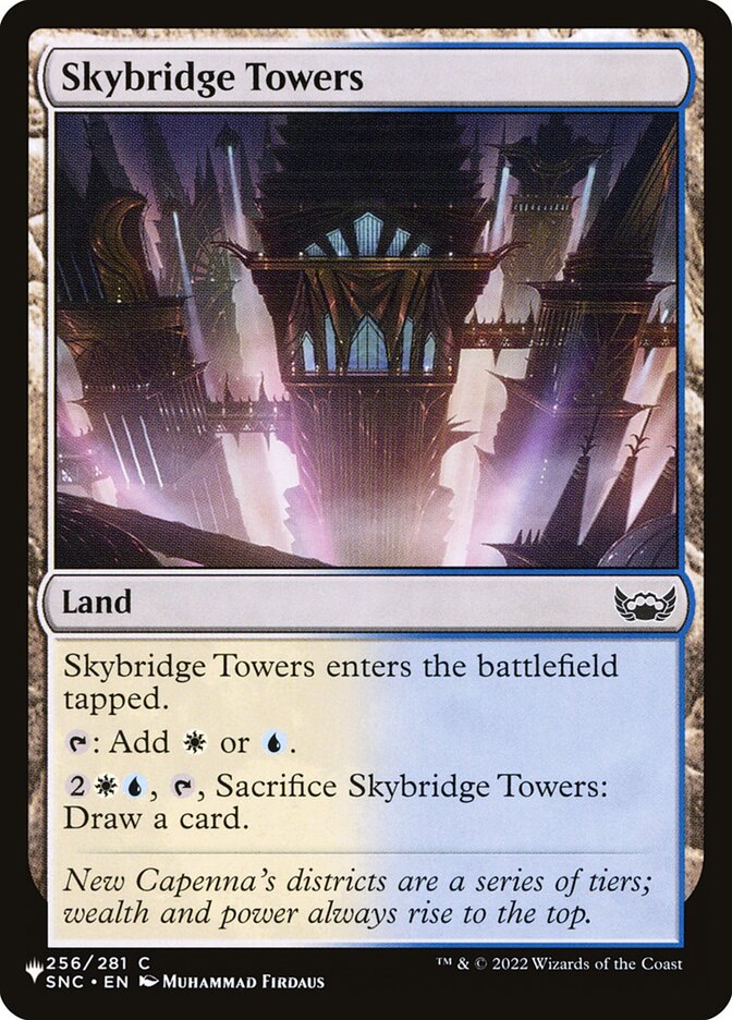 Skybridge Towers - The List (PLST)