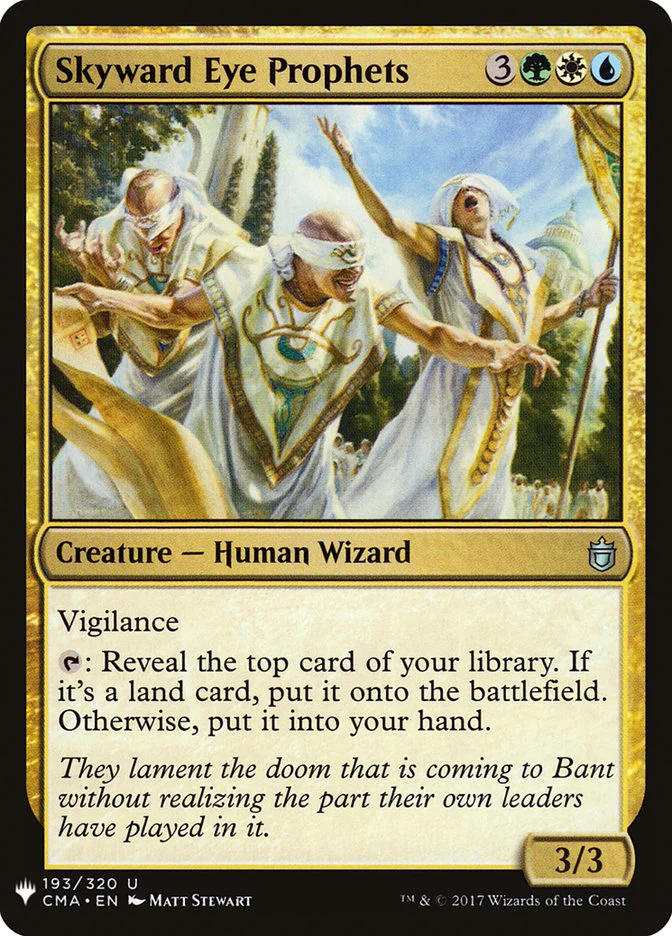 Skyward Eye Prophets - The List (PLST)