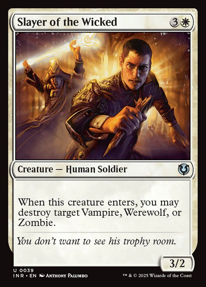 Slayer of the Wicked - [Foil] Innistrad Remastered (INR)