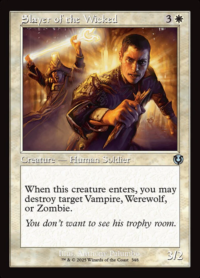 Slayer of the Wicked - [Foil, Retro Frame] Innistrad Remastered (INR)