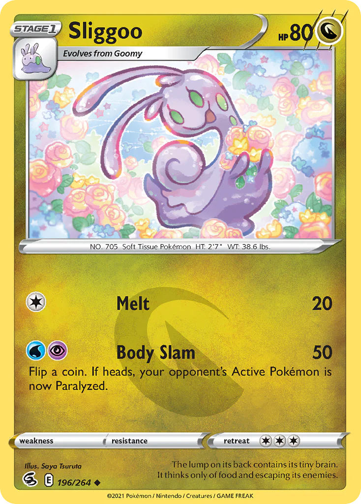 Sliggoo (196/264) - [Reverse Holo] Fusion Strike (FST)