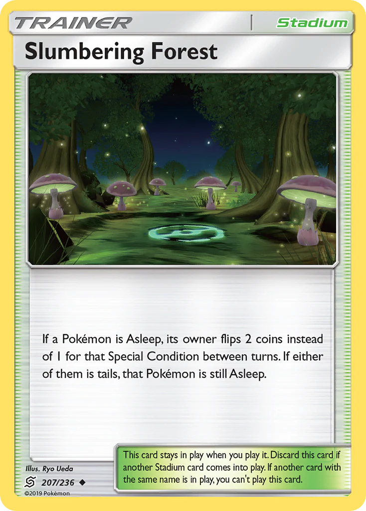 Slumbering Forest (207/236) - [Reverse Holo] Unified Minds (UNM)