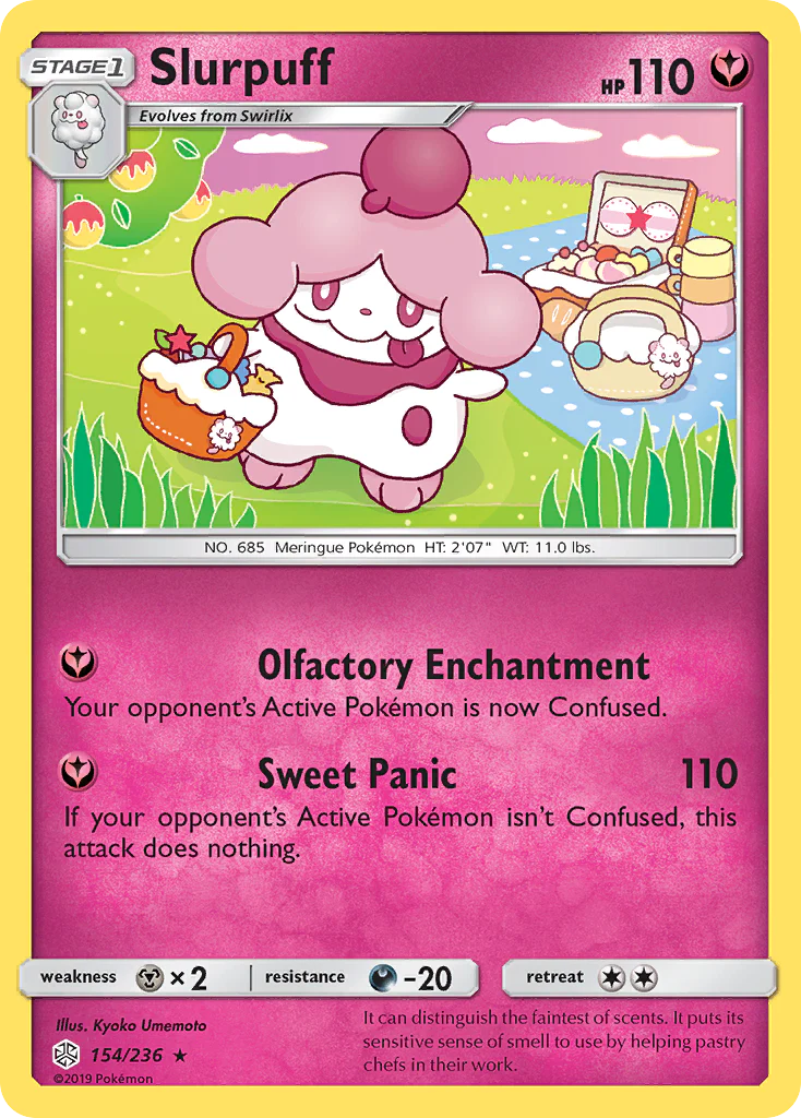 Slurpuff (154/236) - Cosmic Eclipse (CEC)
