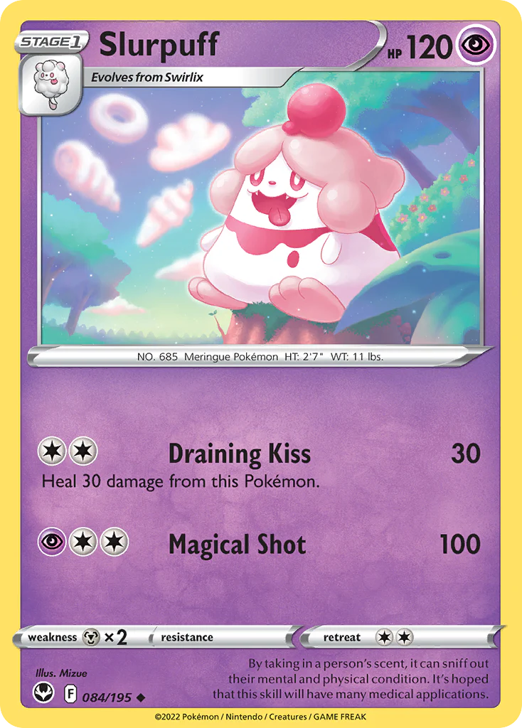 Slurpuff (84/195) - Silver Tempest (SIT)