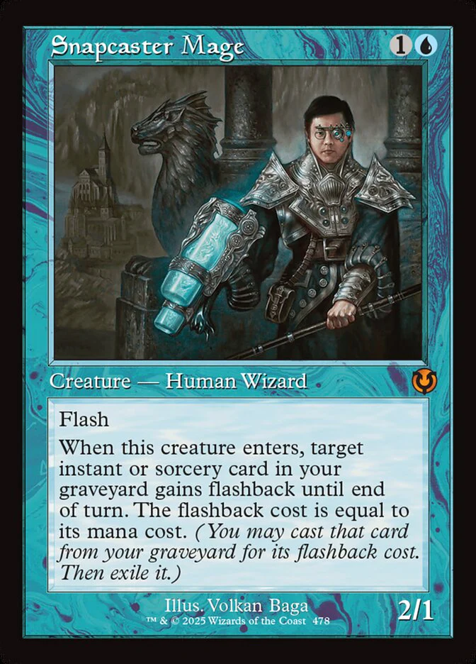 Snapcaster Mage - [Foil, Retro Frame] Innistrad Remastered (INR)