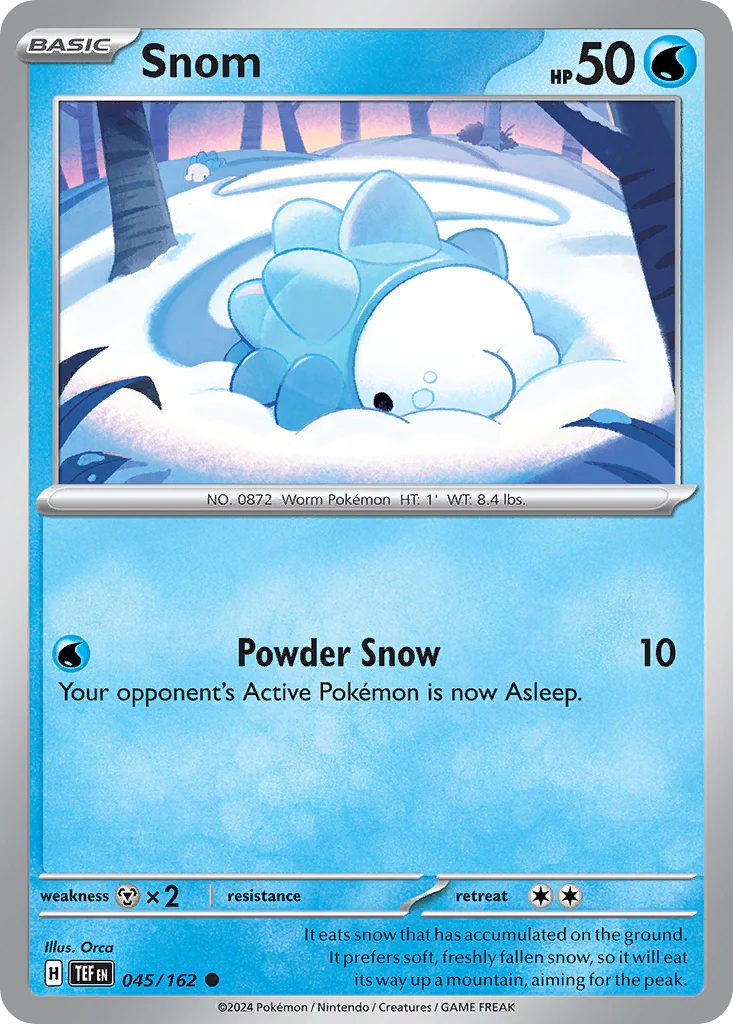 Snom (45/162) - [Reverse Holo] Temporal Forces (TEF)