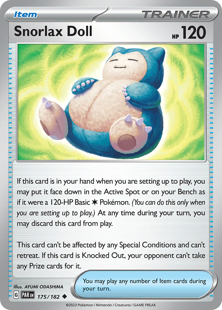 Snorlax Doll (175/182) - Paradox Rift (PAR)