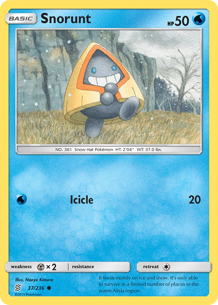 Snorunt (37/236) - [Reverse Holo] Unified Minds (UNM)
