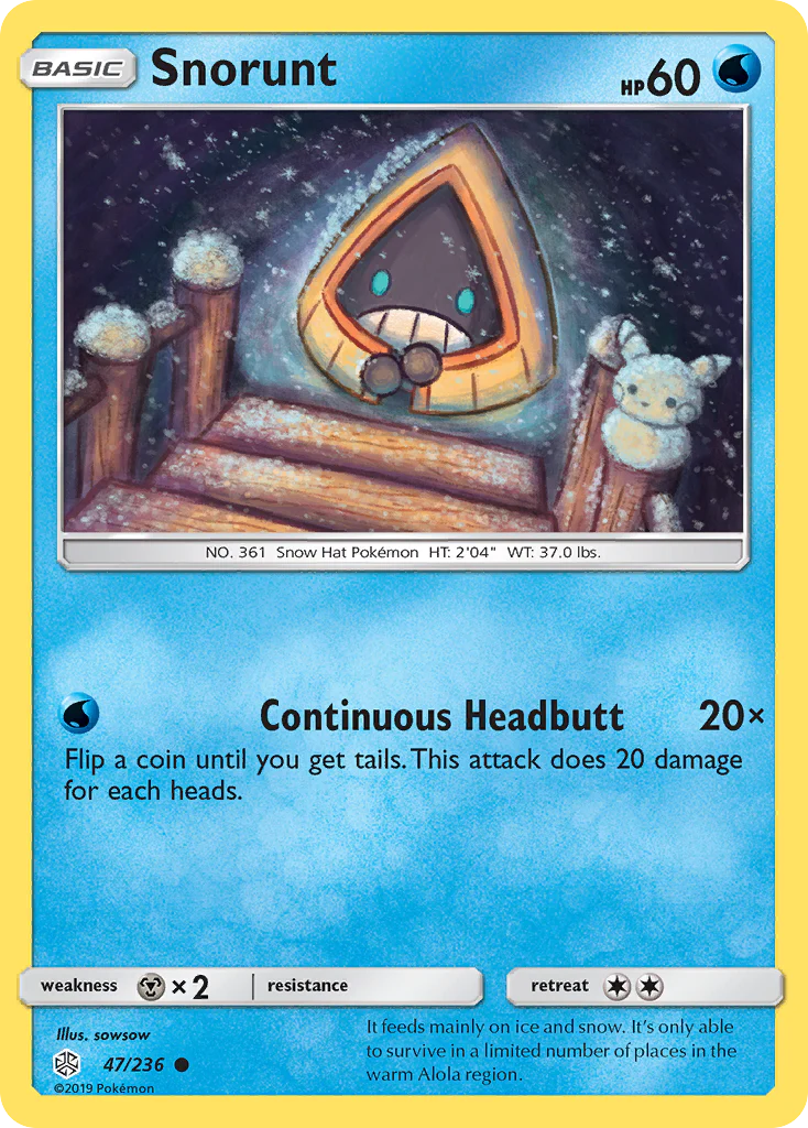 Snorunt (47/236) - Cosmic Eclipse (CEC)