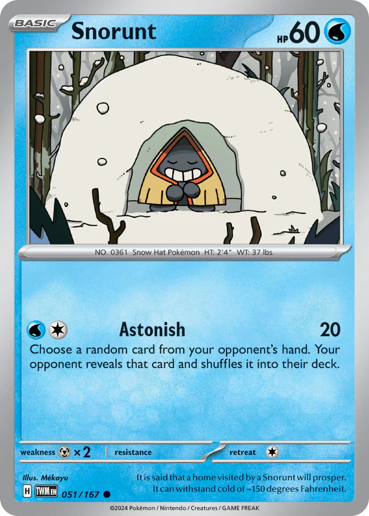 Snorunt (51/167) - Twilight Masquerade (TWM)