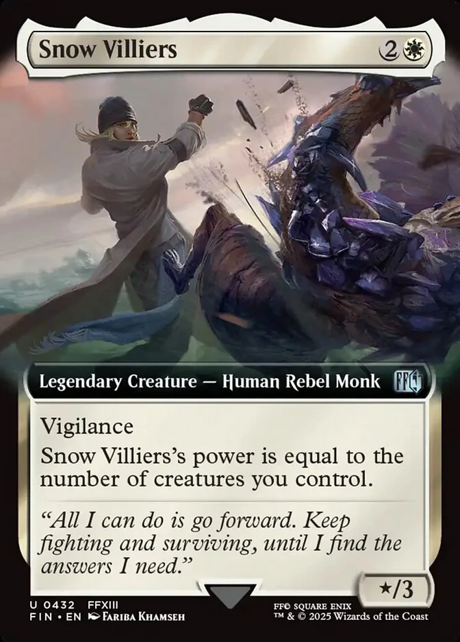 Snow Villiers (432) - [Extended Art] Final Fantasy (FIN)