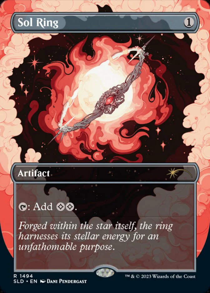 Sol Ring (1494) - [Borderless] Secret Lair Drop (SLD)