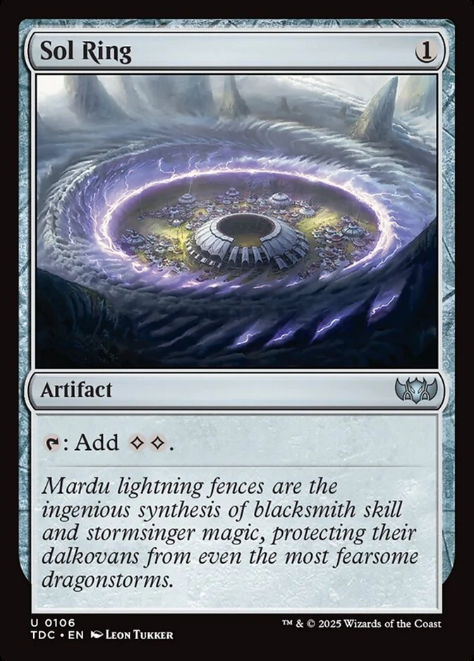 Sol Ring - Tarkir: Dragonstorm Commander (TDC)