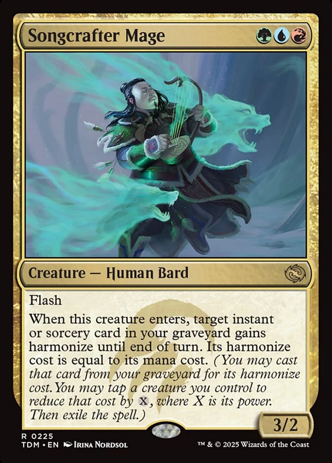 Songcrafter Mage (225) - [Foil] Tarkir: Dragonstorm (TDM)
