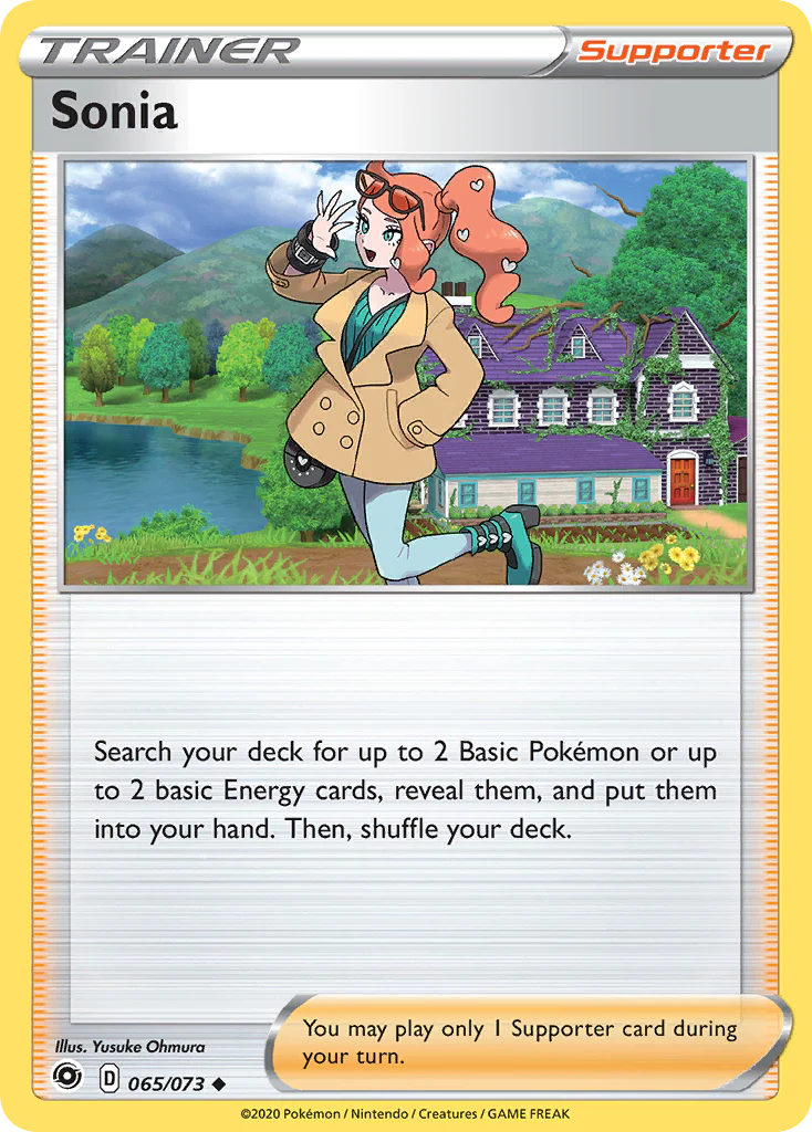 Sonia (65/73) - [Reverse Holo] Champion's Path (CPA)