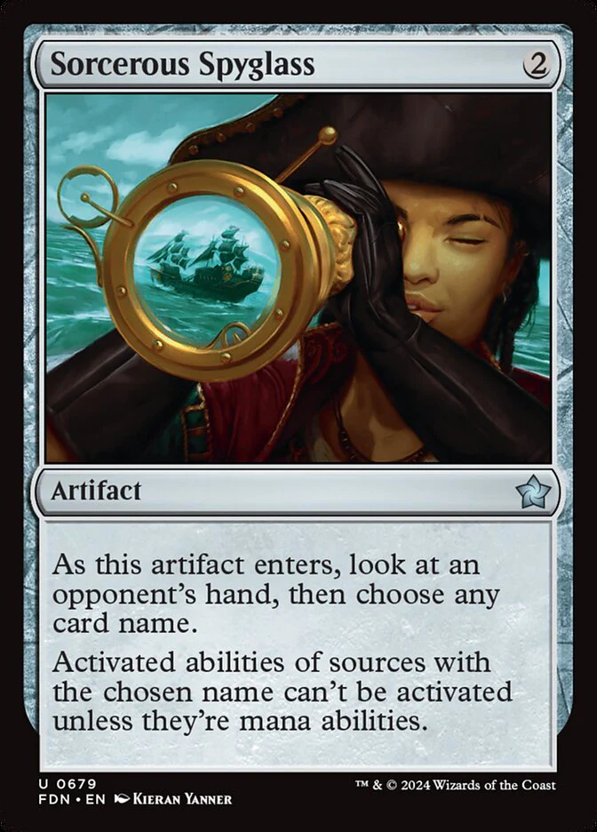 Sorcerous Spyglass - Foundations (FDN)