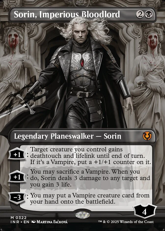 Sorin, Imperious Bloodlord - [Borderless] Innistrad Remastered (INR)
