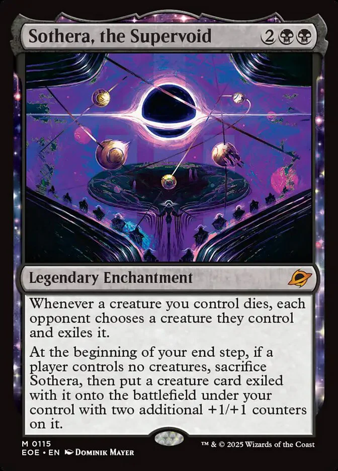 Sothera, the Supervoid (115) - [Foil] Edge of Eternities (EOE)