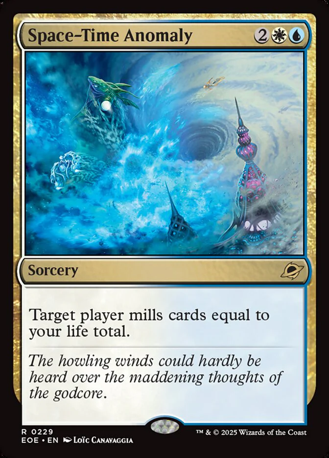 Space-Time Anomaly (229) - [Foil] Edge of Eternities (EOE)