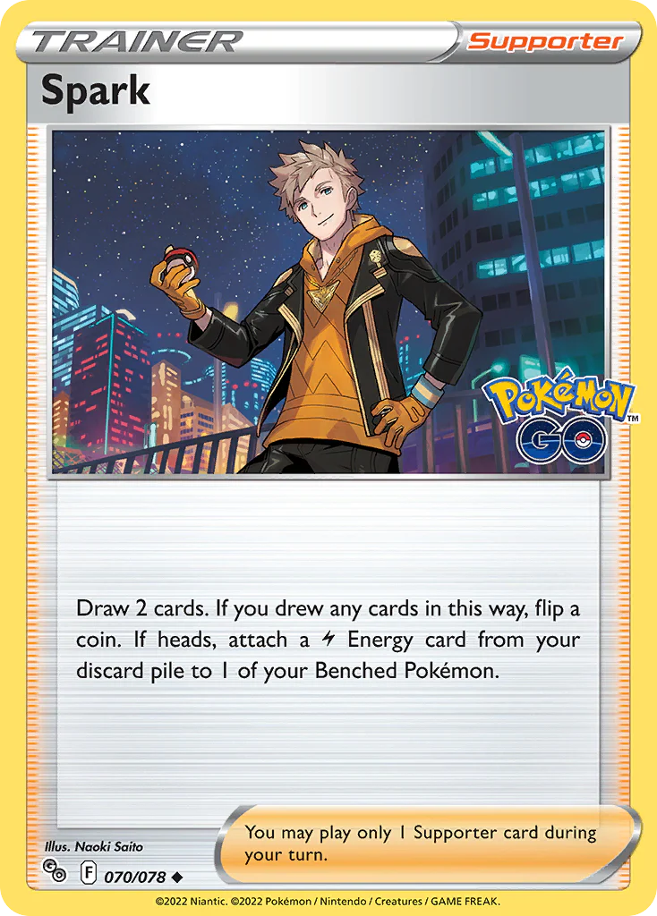 Spark (70/78) - Pokemon GO (PGO)