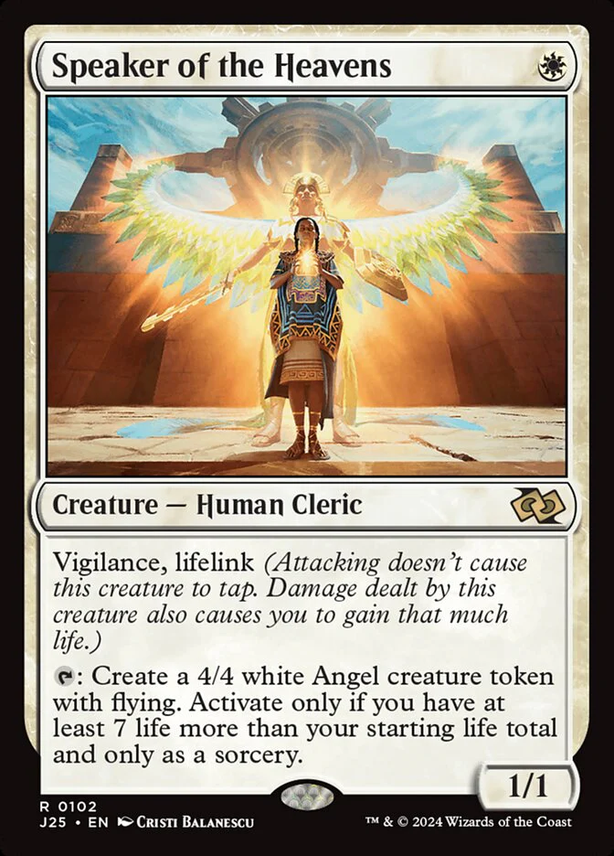 Speaker of the Heavens - Foundations Jumpstart (J25)