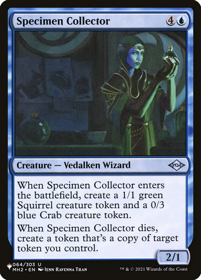 Specimen Collector - The List (PLST)