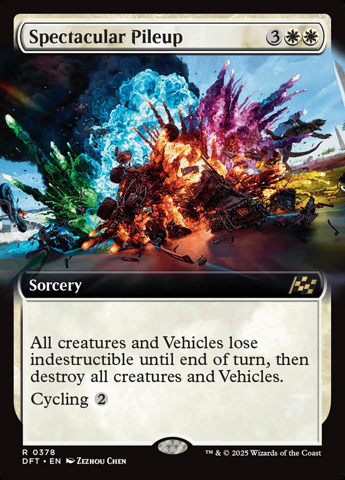 Spectacular Pileup - [Extended Art] Aetherdrift (DFT)