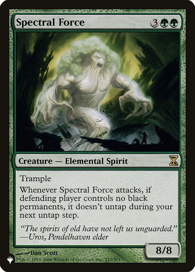 Spectral Force - The List (PLST)