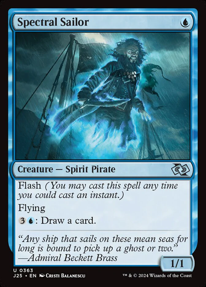 Spectral Sailor - Foundations Jumpstart (J25)