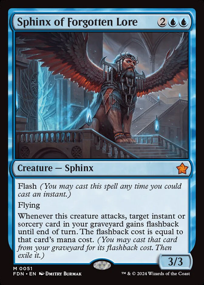 Sphinx of Forgotten Lore - Foundations (FDN)