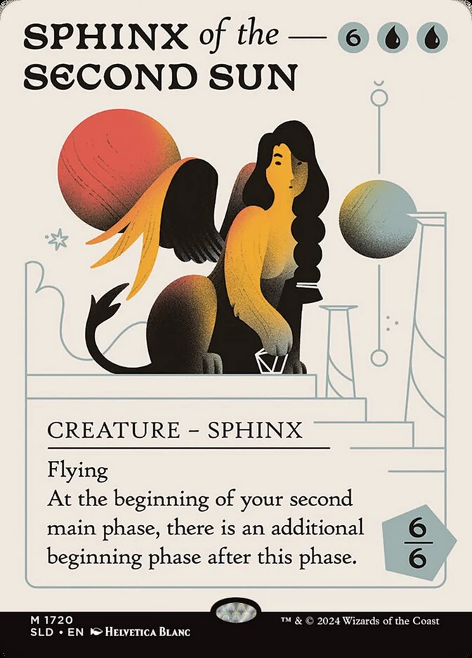 Sphinx of the Second Sun (1720) - [Foil, Borderless] Secret Lair Drop (SLD)