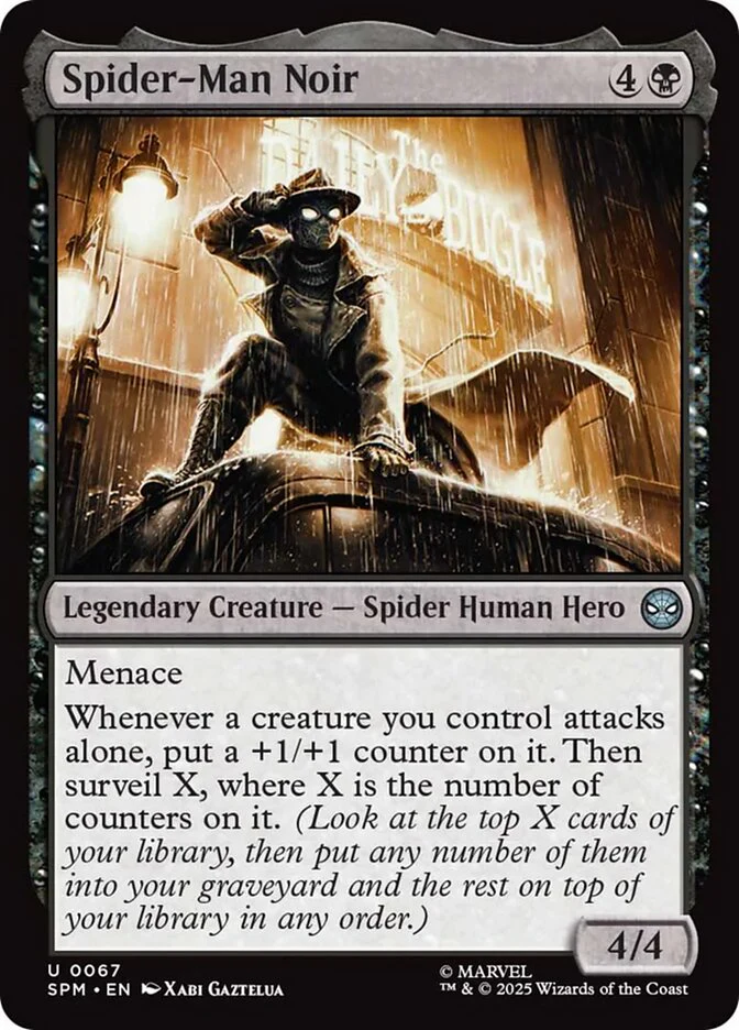 Spider-Man Noir (67) - [Foil] Marvel's Spider-Man (SPM)