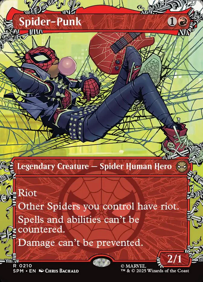 Spider-Punk (210) - [Foil, Showcase] Marvel's Spider-Man (SPM)