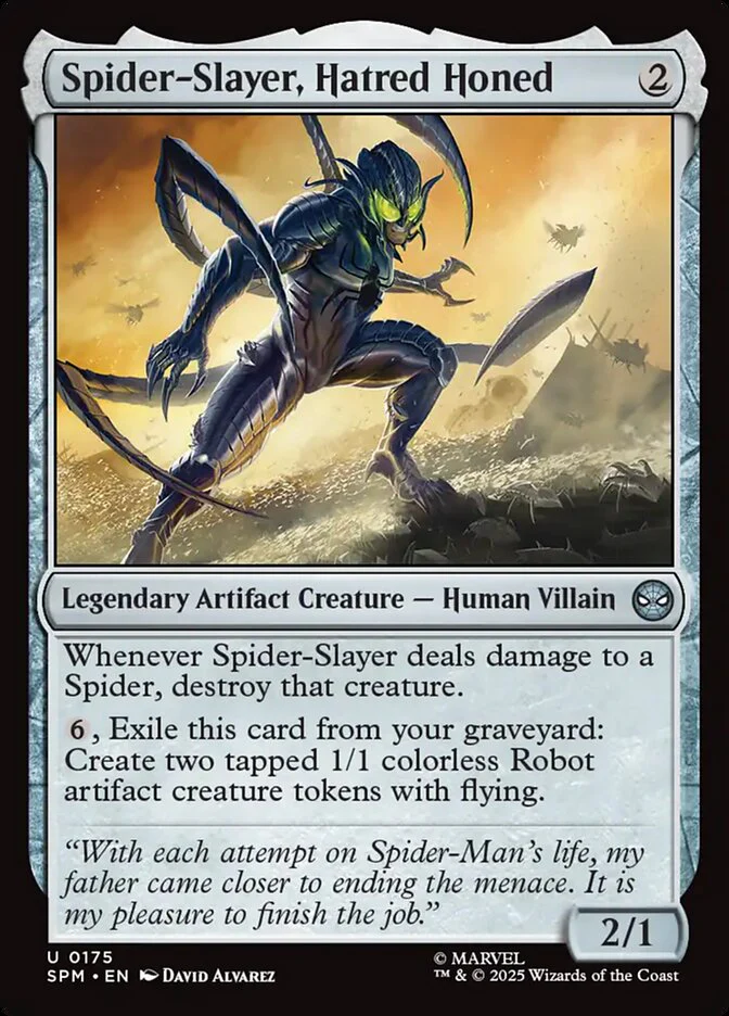 Spider-Slayer, Hatred Honed (175) - [Foil] Marvel's Spider-Man (SPM)