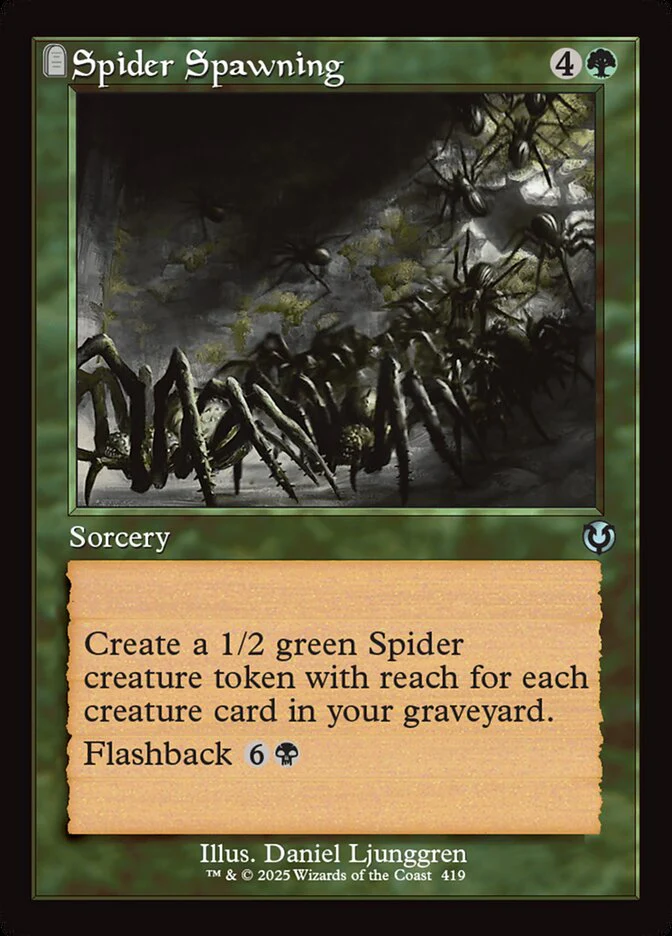 Spider Spawning - [Retro Frame] Innistrad Remastered (INR)