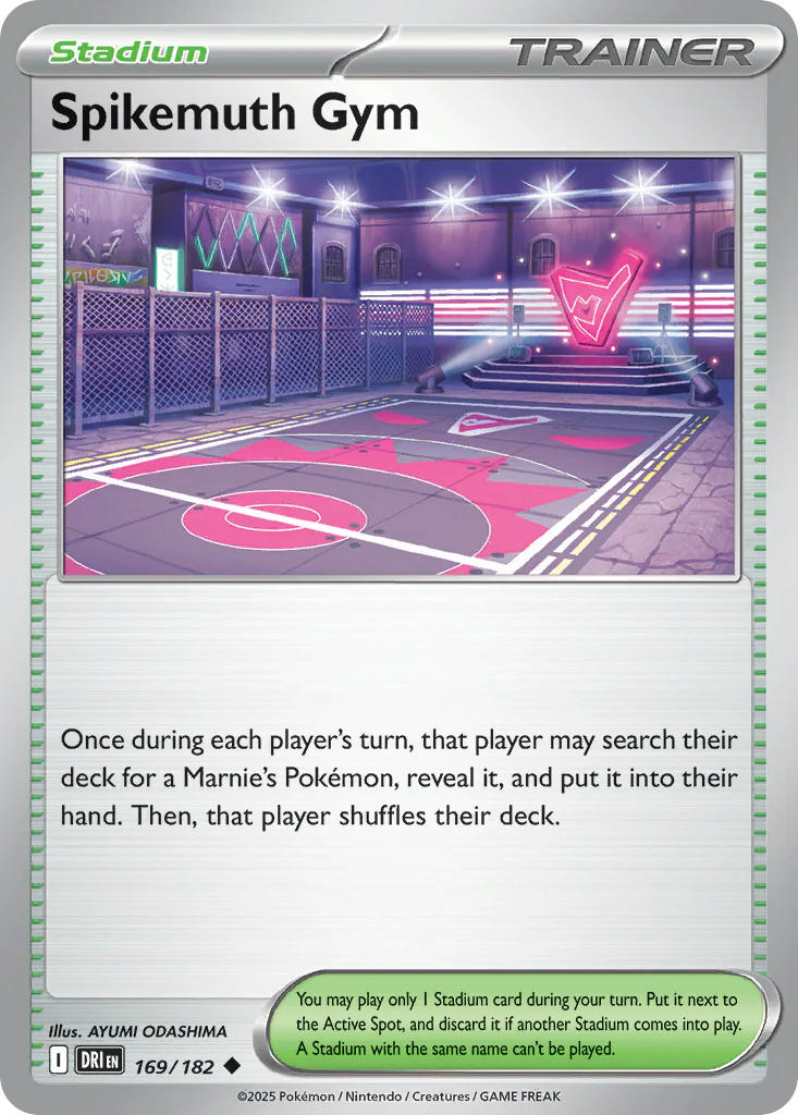 Spikemuth Gym (169/182) - [Reverse Holo] Destined Rivals (DRI)