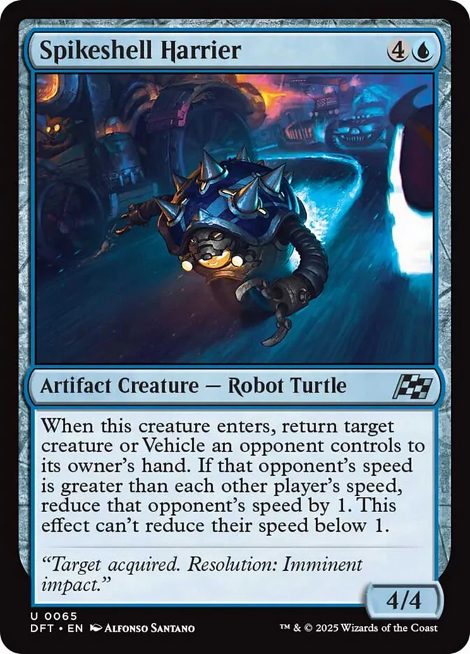 Spikeshell Harrier - [Foil] Aetherdrift (DFT)