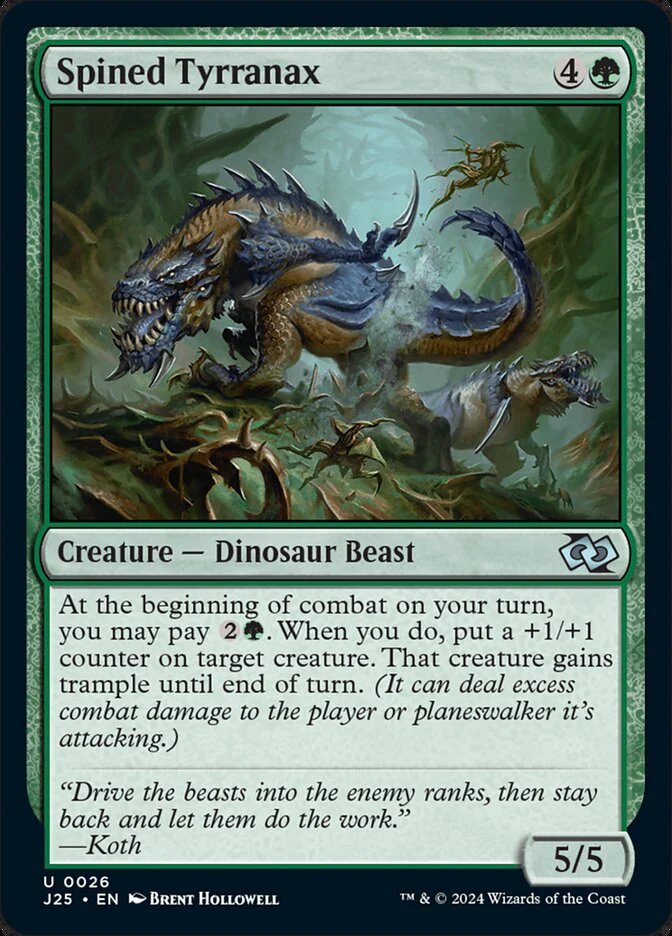 Spined Tyrranax - Foundations Jumpstart (J25)