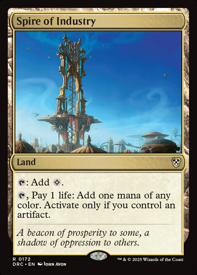 Spire of Industry - Aetherdrift Commander (DRC)