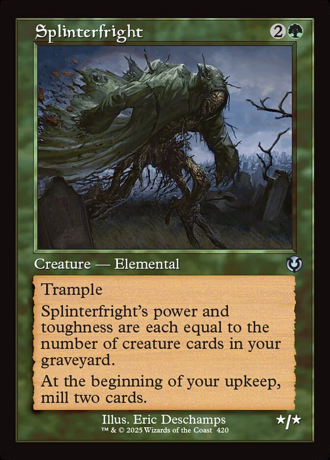 Splinterfright - [Foil, Retro Frame] Innistrad Remastered (INR)