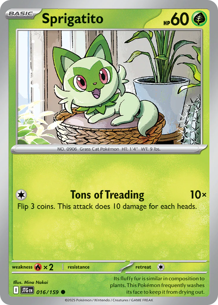 Sprigatito (16/159) - Journey Together (JTG)