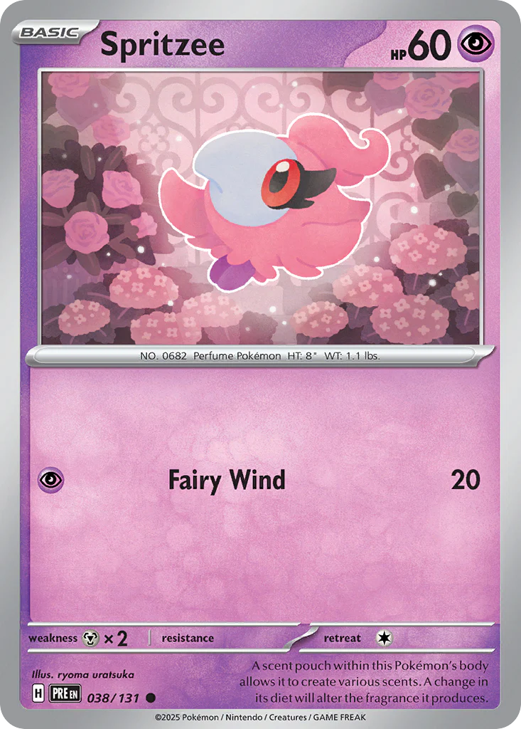 Spritzee (38/131) - Prismatic Evolutions (PRE)