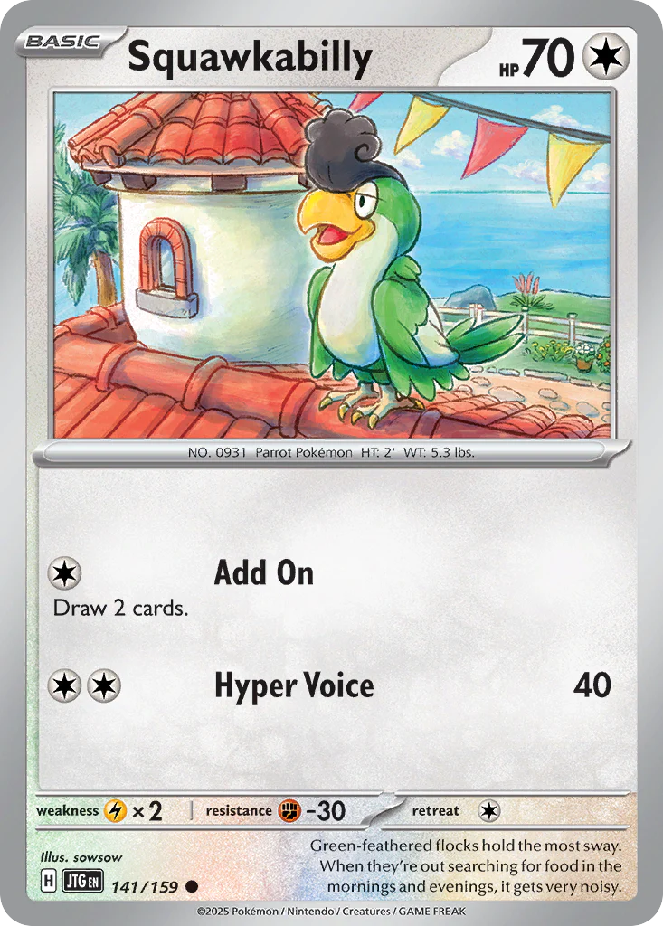 Squawkabilly (141/159) - Journey Together (JTG)